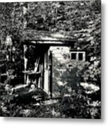 Cabins In The Woods Metal Print
