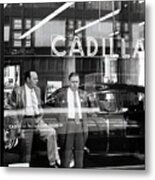 Cadillac Dealership Nyc 1955 Metal Print