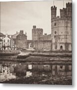 Caernarfon Castle Metal Print