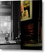 Cafe - Durham, Nc - Late Night Cravings 1940 - Side By Side Metal Print