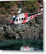 Cal Fire Helicopter Metal Print