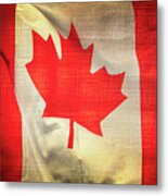 Canadian Flag Metal Print
