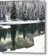 Canadian Rockies 3 Metal Print