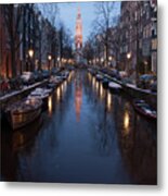 Canaux, Amsterdam Metal Print