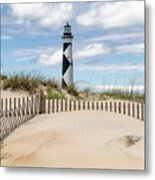 Cape Lookout Lighthouse Metal Print