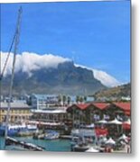 Cape Town Harbor Metal Print
