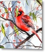 Cardinal Metal Print