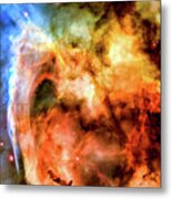 Carina Nebula And Keyhole Nebula Metal Print