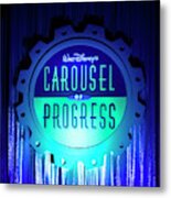 Carousel Of Progress Opening Metal Print