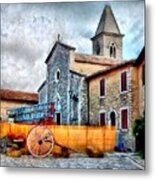 Castello Before The Storm Metal Print