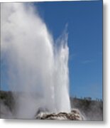 Castle Geyser Metal Print