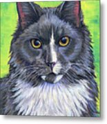 Cat Portrait - Lenny Metal Print
