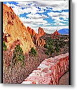 Cathedral Spires Viewpoint Metal Print