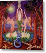 Celebration Of Venus Rising Metal Print