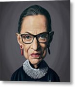 Celebrity Sunday - Ruth Bader Ginsburg Metal Print