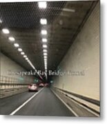 Chesapeake Bay Bridge Tunnel 3 Metal Print
