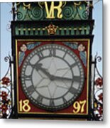 Chester's Eastgate Clock Metal Print