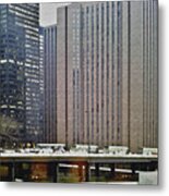 Chicago In The 80s Metal Print