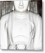 China 10 Mkm2 Collection - White Buddha I Metal Print