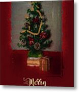 Christmas Card 0884 Metal Print