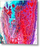 Coral Cheers Metal Print