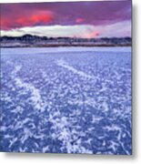 Christmas Sunrise Metal Print