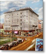 City - Chicago, Il - The Sherman House Ii 1868 Metal Print