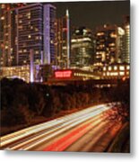 City Lights Metal Print