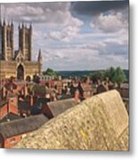 City Of Lincoln Cityscape Metal Print