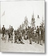 Civil War Union Soldiers, C1861 Metal Print