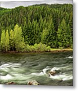 Clearwater River Panoramic Metal Print