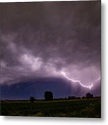 Cloud To Ground Lightning 038 Metal Print