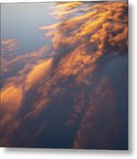 Clouds At Sunset Metal Print