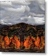 Cloudy Cloudy Day Metal Print