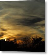 Cloudy Sunrise From Rivendell February 24 2021 Metal Print