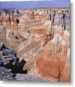 Coal Mine Rim Metal Print