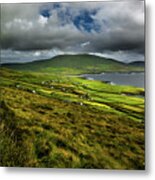 Coastal Landscape Of Ireland Metal Print