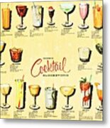 Cocktail Suggestions Metal Print