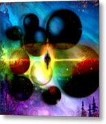 Cold Hearted Orb Metal Print