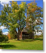 Colonial Style Barn Metal Print