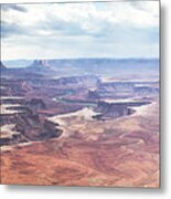 Colorado River At Canyon Lands National Park Metal Print
