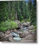 Colorado Stream Metal Print