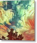 Colorful Clouds Metal Print