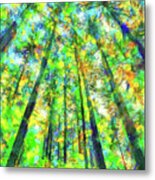 Colorful Forest #5 Metal Print