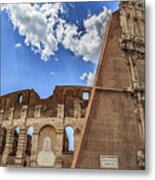 Colosseum In Rome, Italy Metal Print