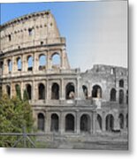 Colosseum, Old And New Metal Print