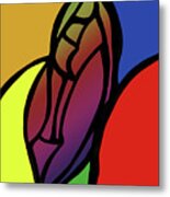 Colourful Cocoon Metal Print