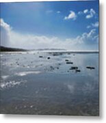 Comber's Beach Morning Metal Print