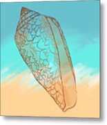 Conus Textile Shell Metal Print