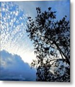 Cool Cloud Sky Metal Print